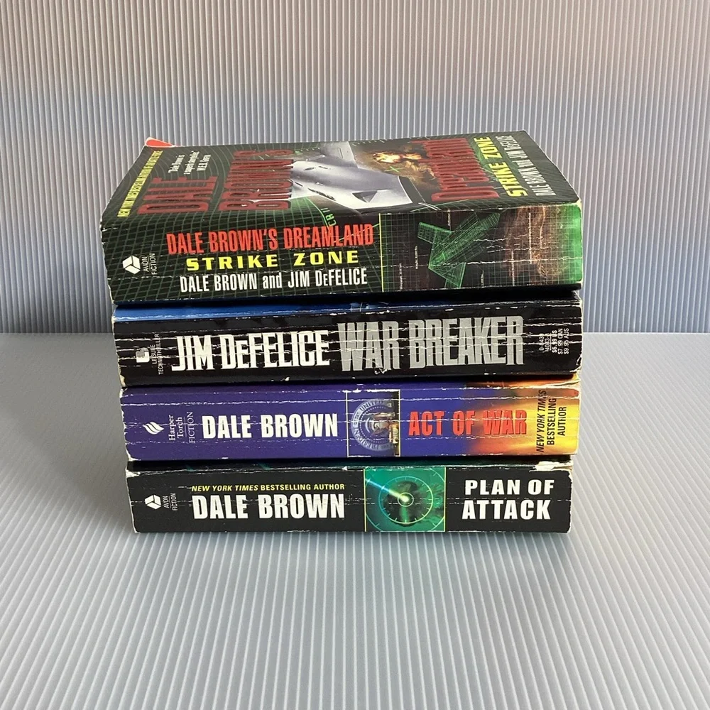 Set of 4 Dale Brown and Jim DeFelice Books